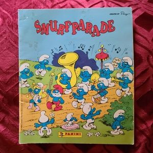 Smurfparade Sticker Book Peyo 1985